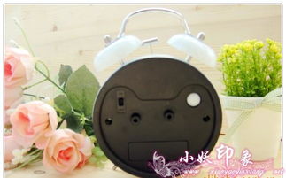 韩国金属闹钟 4寸打铃钟的家居礼品选择